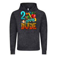 Vintage Black 2nd grade dude Vintage Hoodie - texasbilliewilder