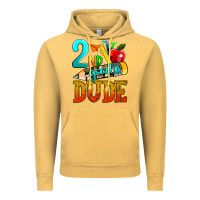 Vintage Mustard 2nd grade dude Vintage Hoodie - texasbilliewilder