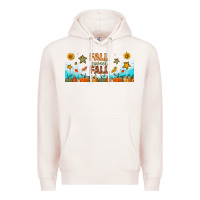 Pale Pink fall sweet fall libbey glass Premium Hoodie - BundleAndBundleShop
