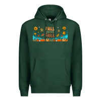 Sports Green fall sweet fall libbey glass Premium Hoodie - BundleAndBundleShop