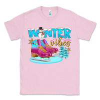 Bubblegum Pink winter vibes Classic Tee - BundleAndBundleShop