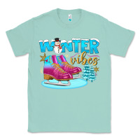 Seafoam winter vibes Classic Tee - BundleAndBundleShop