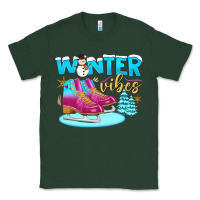Sports Green winter vibes Classic Tee - BundleAndBundleShop
