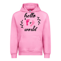 Fuchsia Pink Hello world Urban Hoodie - Bettercallsaul