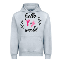 Heather Grey Hello world Urban Hoodie - Bettercallsaul