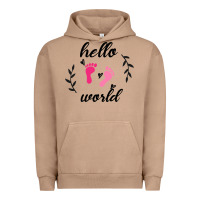 Pigment Burro Hello world Urban Hoodie - Bettercallsaul
