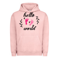 Pigment Salmon Hello world Urban Hoodie - Bettercallsaul