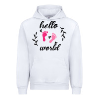 White Hello world Urban Hoodie - Bettercallsaul