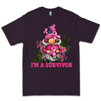 Plum i'm a survivor gnome Premium Tee - BarkalooDesign