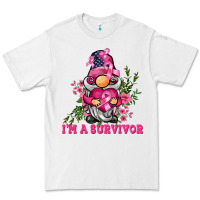 White i'm a survivor gnome Premium Tee - BarkalooDesign