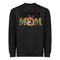 Black western bulldog mom Heavyweight Sweatshirt - RanaPortraitStore