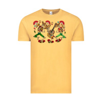Vintage Mustard mexican skeletons Vintage Tee - CTS Tumbler Store