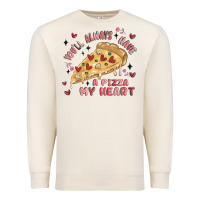 Sandshell you'll always have a pizza my heart Premium Sweatshirt - MaliasSmallBusiness