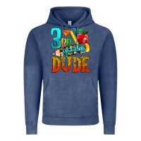 Vintage Denim 3rd grade dude Vintage Hoodie - texasbilliewilder