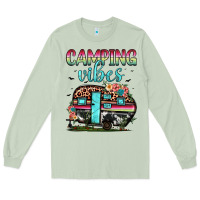 Matcha camping vibes Long Sleeve Tee - JahusDesignShop