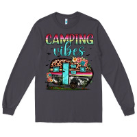 Smoke camping vibes Long Sleeve Tee - JahusDesignShop