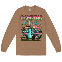 Toasted Coconut camping vibes Long Sleeve Tee - JahusDesignShop