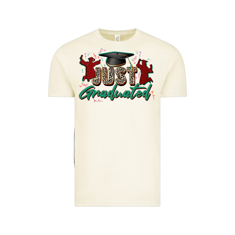Just Graduated Vintage Tee by Zillion Design Studio | Teevron