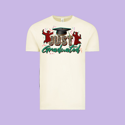 Just Graduated Vintage Tee Designed By Zillion Design Studio