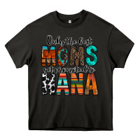 Asphalt only the best moms get promoted to nana Heavy Core Tee - RacoonDesign