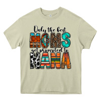 Mossy only the best moms get promoted to nana Heavy Core Tee - RacoonDesign