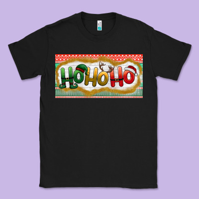 Ho Ho Ho Classic Tee Designed By Bundleandbundleshop