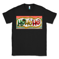 Black ho ho ho Classic Tee - BundleAndBundleShop