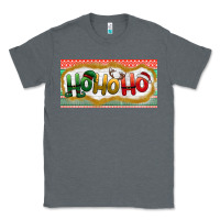 Charcoal Heather ho ho ho Classic Tee - BundleAndBundleShop