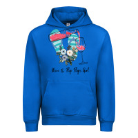 Cobalt Wine Flip Flops Girl Urban Hoodie - Bettercallsaul
