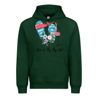 Forest Green Wine Flip Flops Girl Urban Hoodie - Bettercallsaul