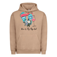 Pigment Burro Wine Flip Flops Girl Urban Hoodie - Bettercallsaul