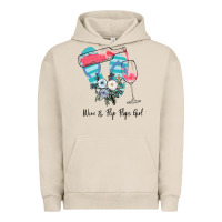 Pigment French Oak Wine Flip Flops Girl Urban Hoodie - Bettercallsaul