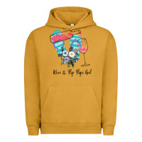 Pigment Peanut Butter Wine Flip Flops Girl Urban Hoodie - Bettercallsaul