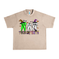 French Oak trick or teeth Urban Heavy Tee - CowhideDigitalArt