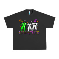 Pigment Black trick or teeth Urban Heavy Tee - CowhideDigitalArt