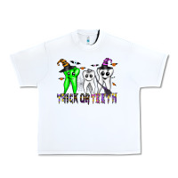 White trick or teeth Urban Heavy Tee - CowhideDigitalArt