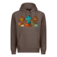Coffee fall tree cross Premium Hoodie - BundleAndBundleShop