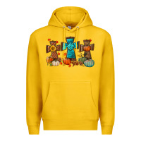 Lemon fall tree cross Premium Hoodie - BundleAndBundleShop