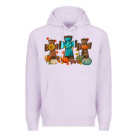 Lilac fall tree cross Premium Hoodie - BundleAndBundleShop