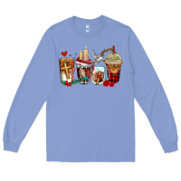 Colony Blue religious coffee cups Long Sleeve Tee - AdoDesignShop