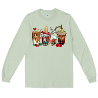 Matcha religious coffee cups Long Sleeve Tee - AdoDesignShop