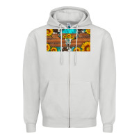 Dove Grey longhorn bull skull license plate Zipper Hoodie - Artiststas
