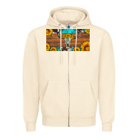 Sandshell longhorn bull skull license plate Zipper Hoodie - Artiststas