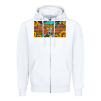 White longhorn bull skull license plate Zipper Hoodie - Artiststas