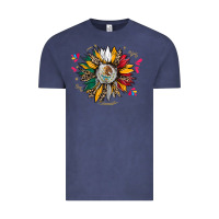 Vintage Denim mexican sunflower Vintage Tee - CTS Tumbler Store