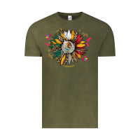 Vintage Olive mexican sunflower Vintage Tee - CTS Tumbler Store