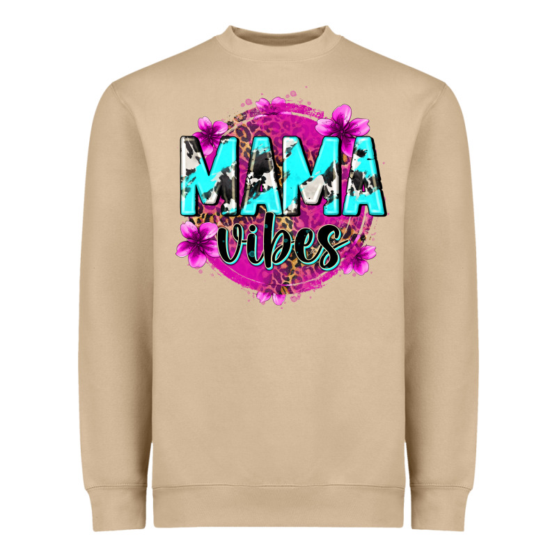 Mama Vibes Heavyweight Sweatshirt by Zillion Design Studio | Teevron