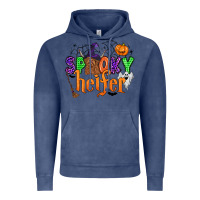 Vintage Denim spooky heifer Vintage Hoodie - Zillion Design Studio