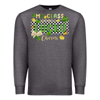 Charcoal Heather my class is full of lucky charms Premium Sweatshirt - MaliasSmallBusiness