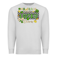 Dove Grey my class is full of lucky charms Premium Sweatshirt - MaliasSmallBusiness